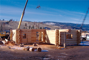 Blockhaus in Kanada