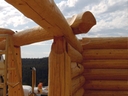 Blockhaus in Kanada